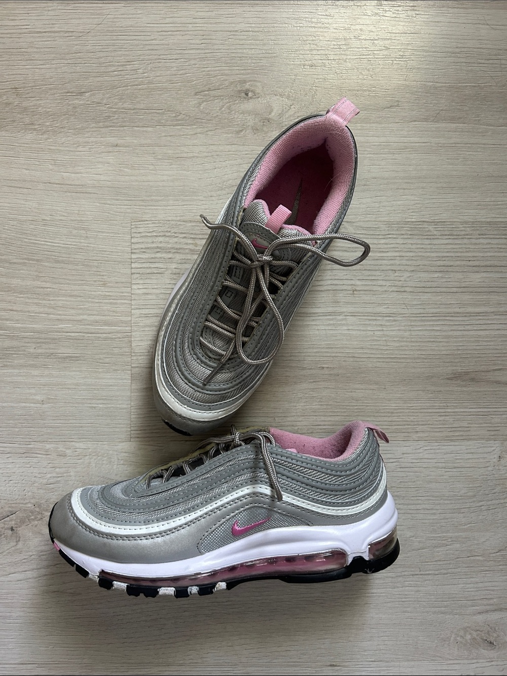 Nike Air Max 97 GS pink & silver